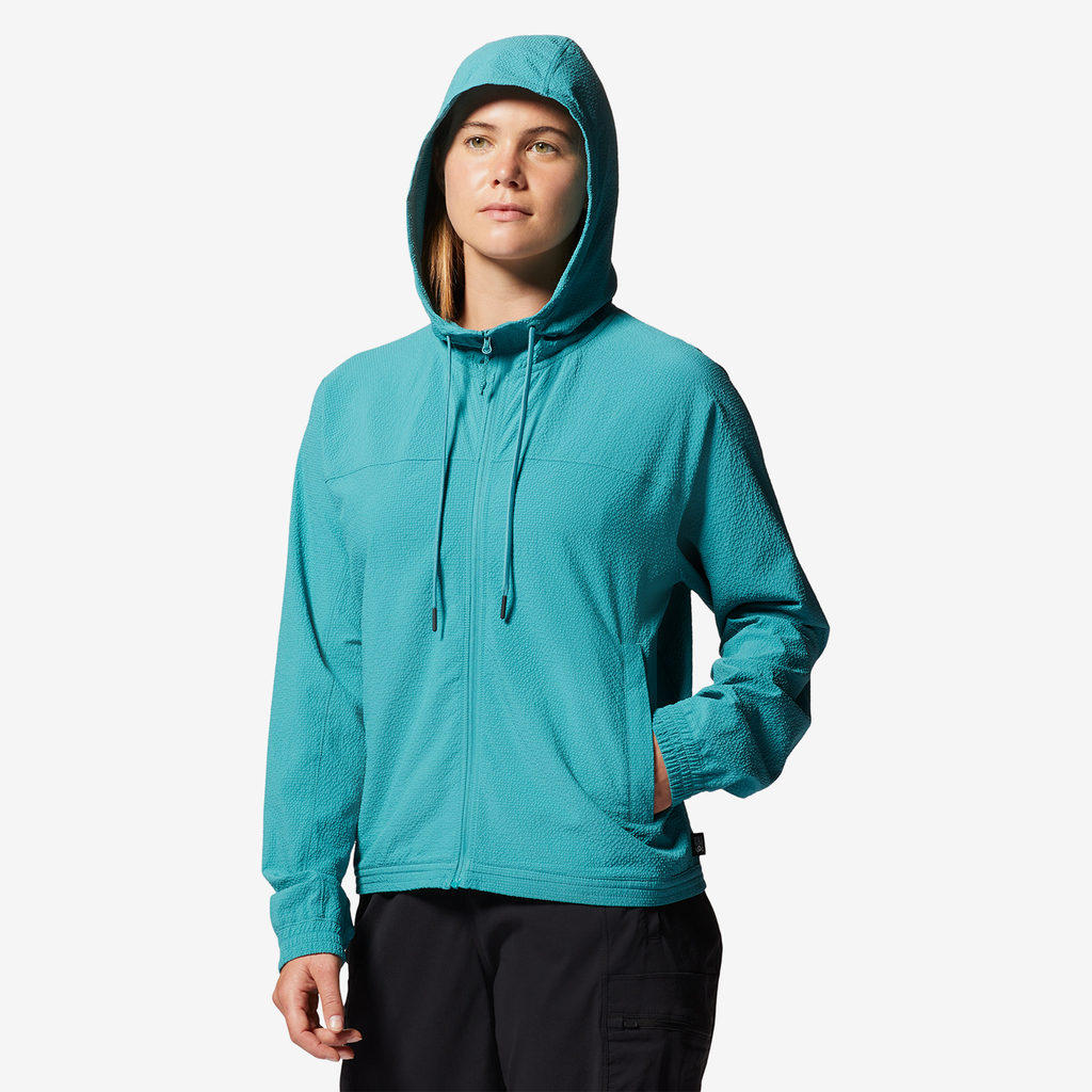 Mountain Hardwear W Sunshadow Full Zip für Damen in BLAU