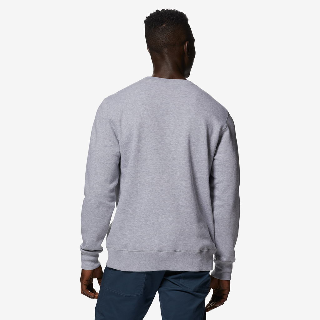 Mountain Hardwear M MHW Logo™ Pullover Crew in GRAU