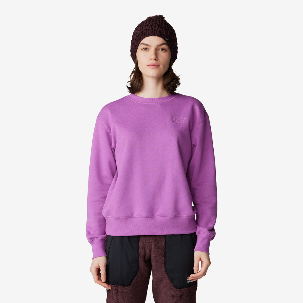 Mountain Hardwear W MHW Logo Pullover Crew in PINK