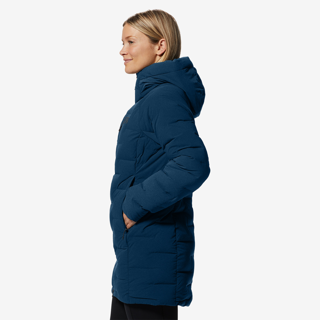 Mountain Hardwear W Stretchdown Parka für Damen in BLAU