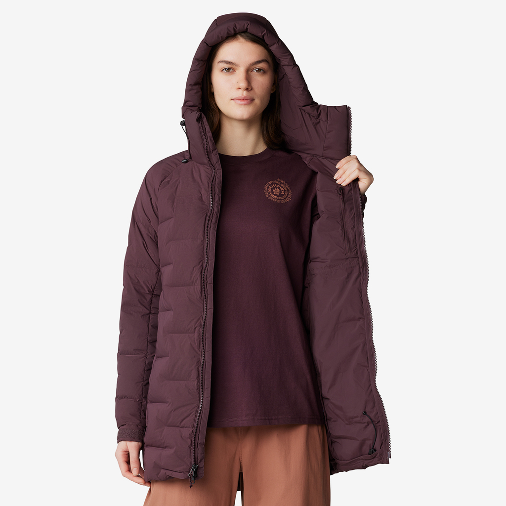 Mountain Hardwear W Stretchdown™ Parka in VIOLETT