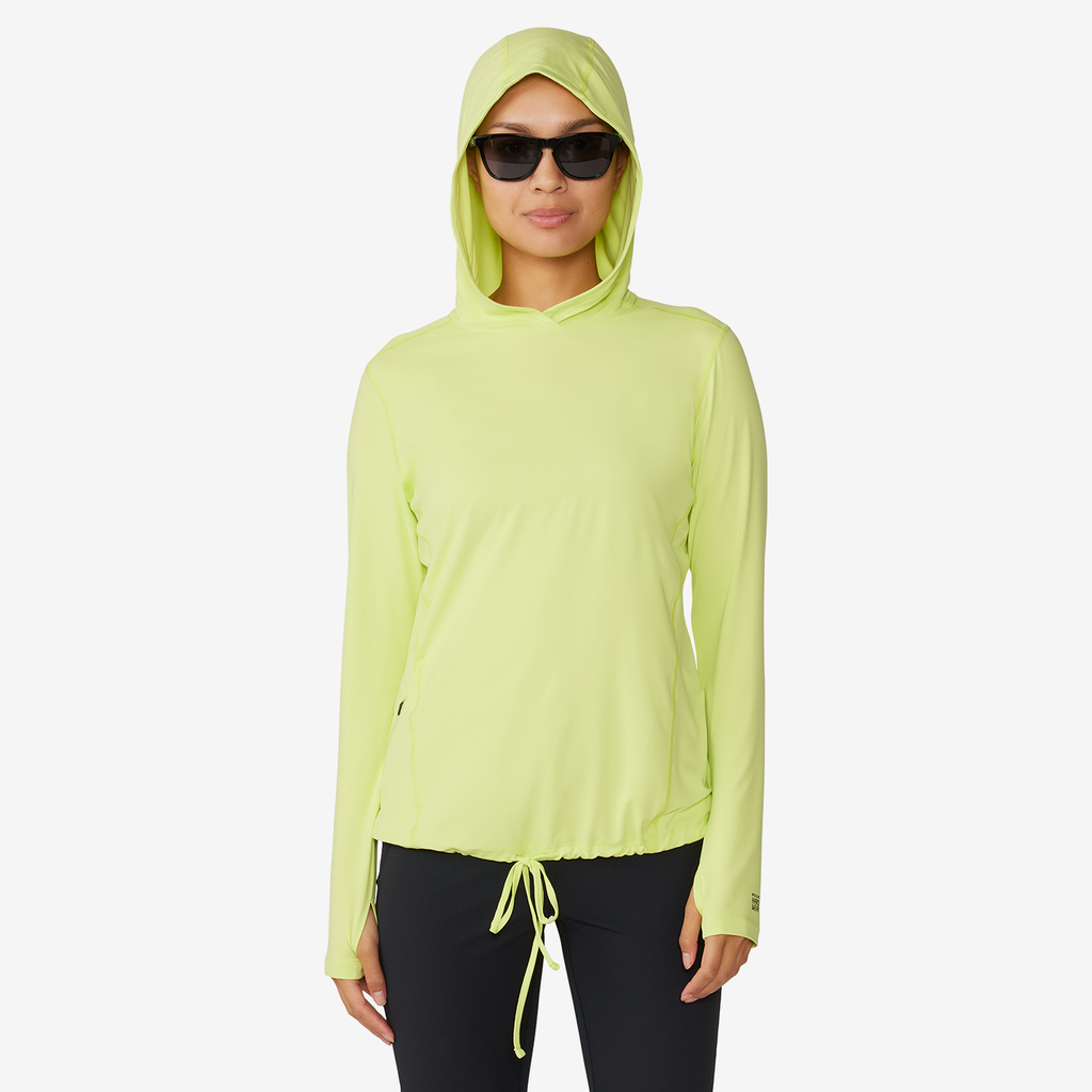 Mountain Hardwear W Crater Lake LS Funktionsshirt für Damen in GELB