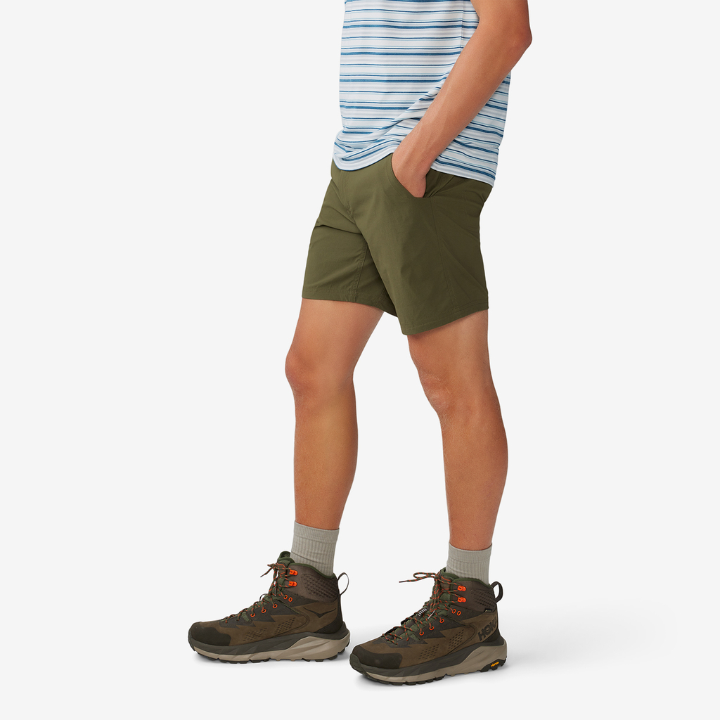 Mountain Hardwear M Basin Trek Short für Herren in GRÜN