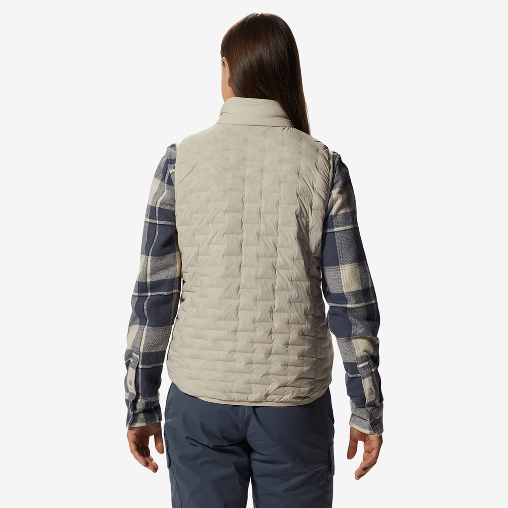 Mountain Hardwear W Stretchdown™ Light Vest in BEIGE