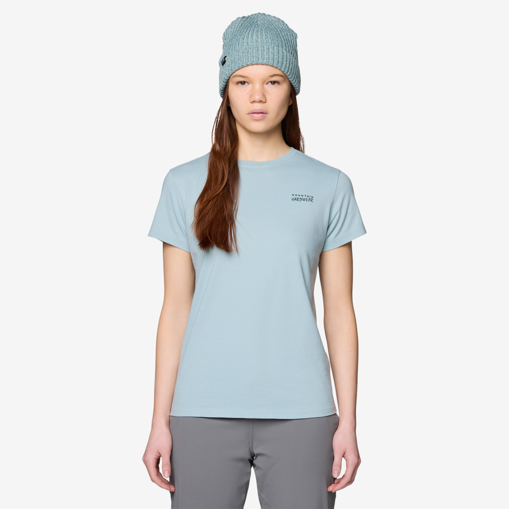 Mountain Hardwear W MHW Logo™ Short Sleeve in BLAU