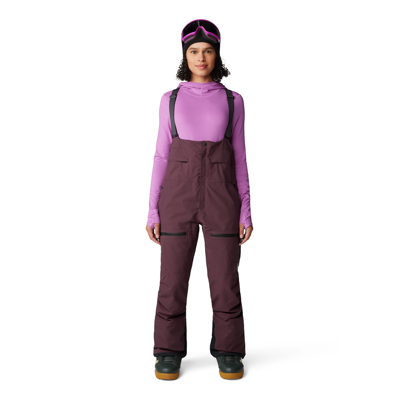 Mountain Hardwear W Powder Maven™ Bib in VIOLETT
