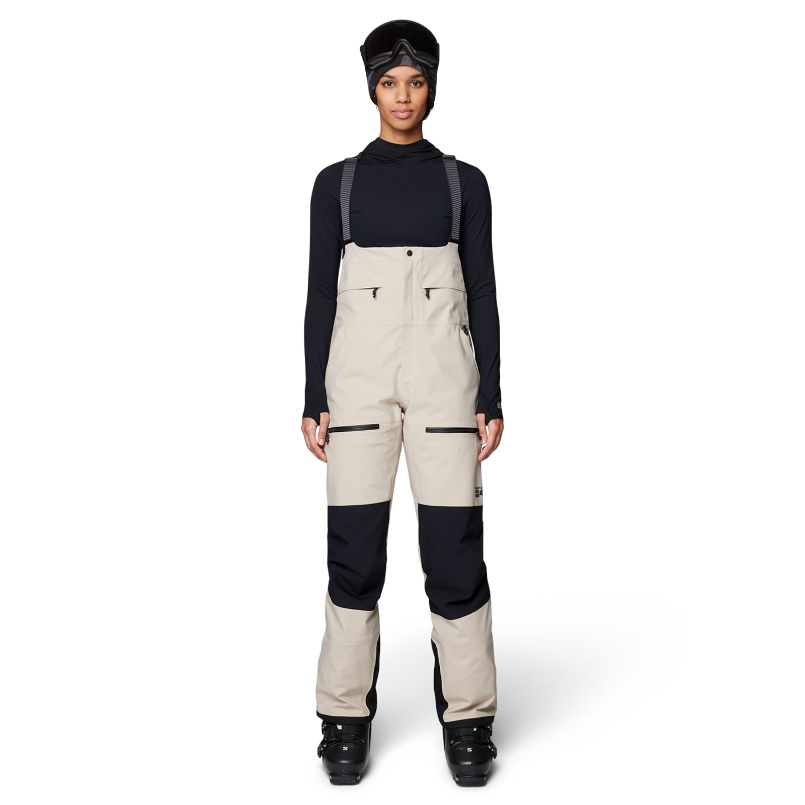 Mountain Hardwear W Powder Maven™ Bib in BEIGE