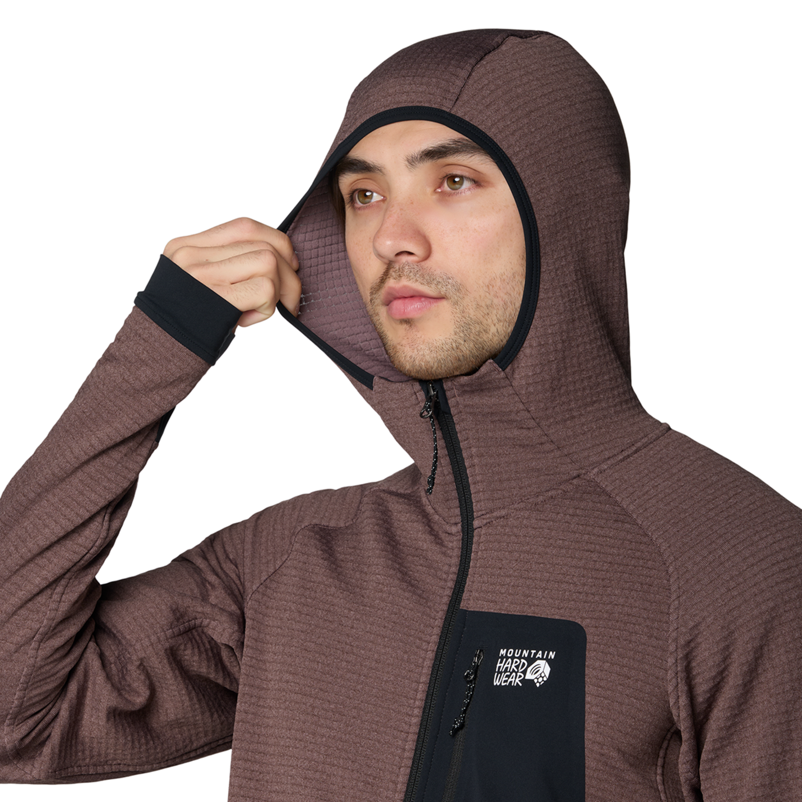 Mountain Hardwear M Polartec® Power Grid™ Full Zip Hoody in