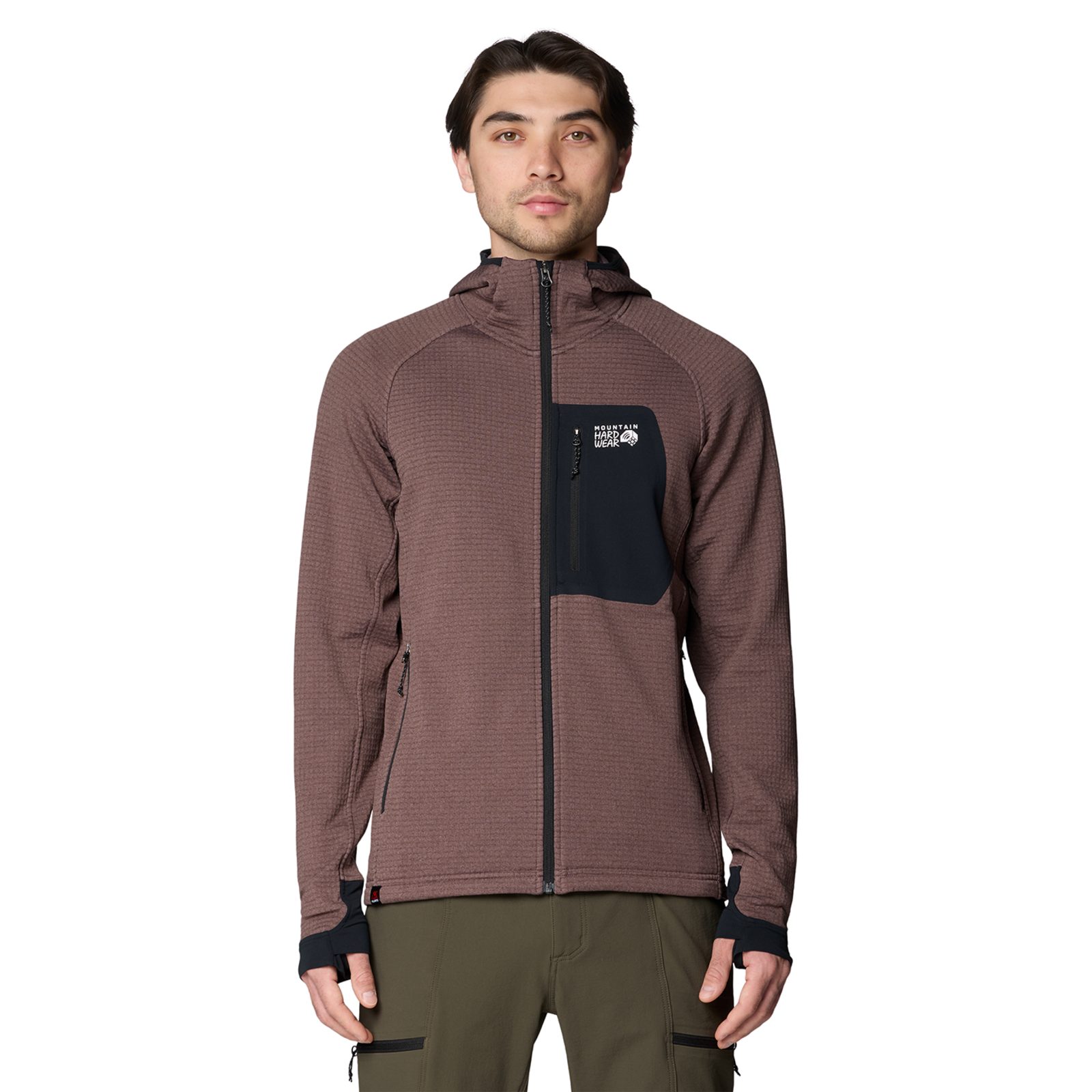 Mountain Hardwear M Polartec® Power Grid™ Full Zip Hoody in
