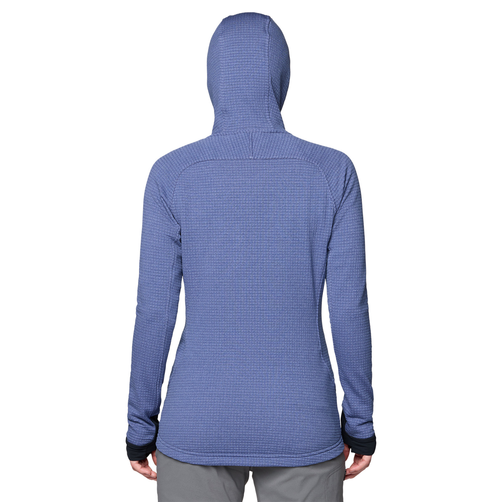 Mountain Hardwear W Polartec® Power Grid™ Full Zip Hoody in BLAU