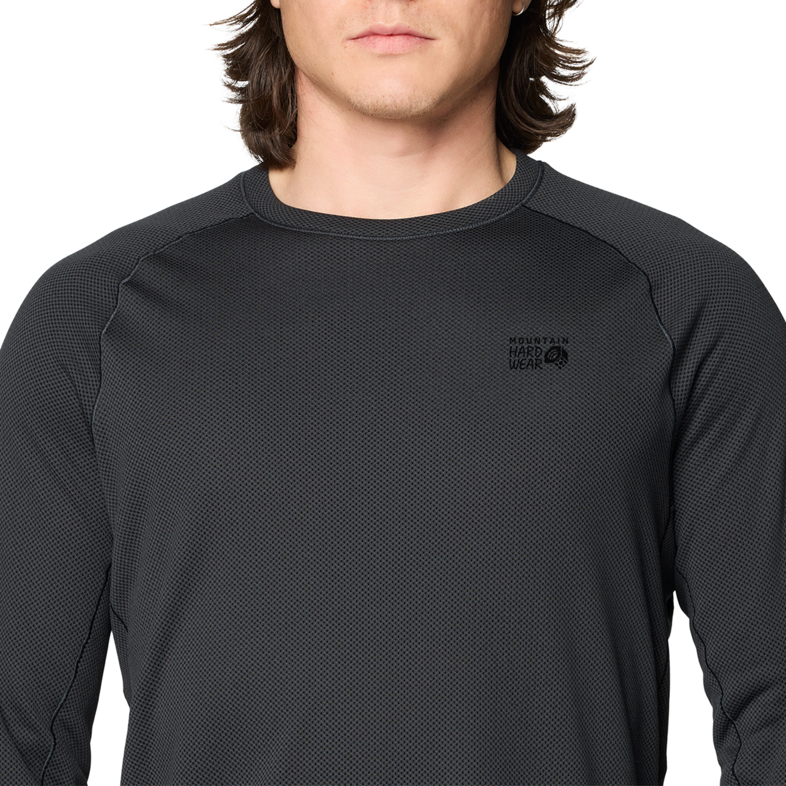 Mountain Hardwear M Airmesh™ Long Sleeve in SCHWARZ