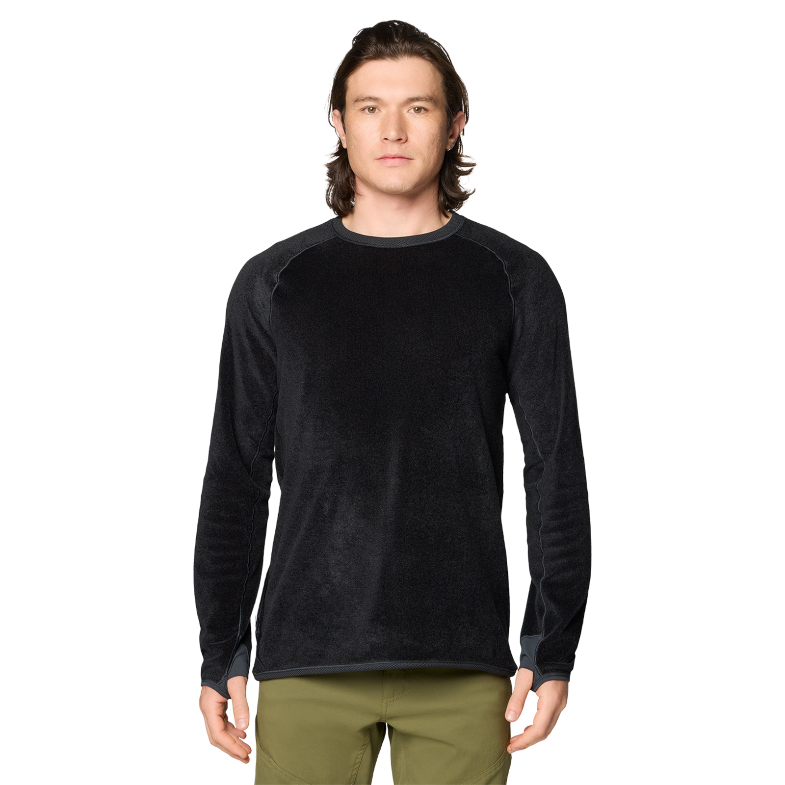Mountain Hardwear M Airmesh™ Long Sleeve in SCHWARZ