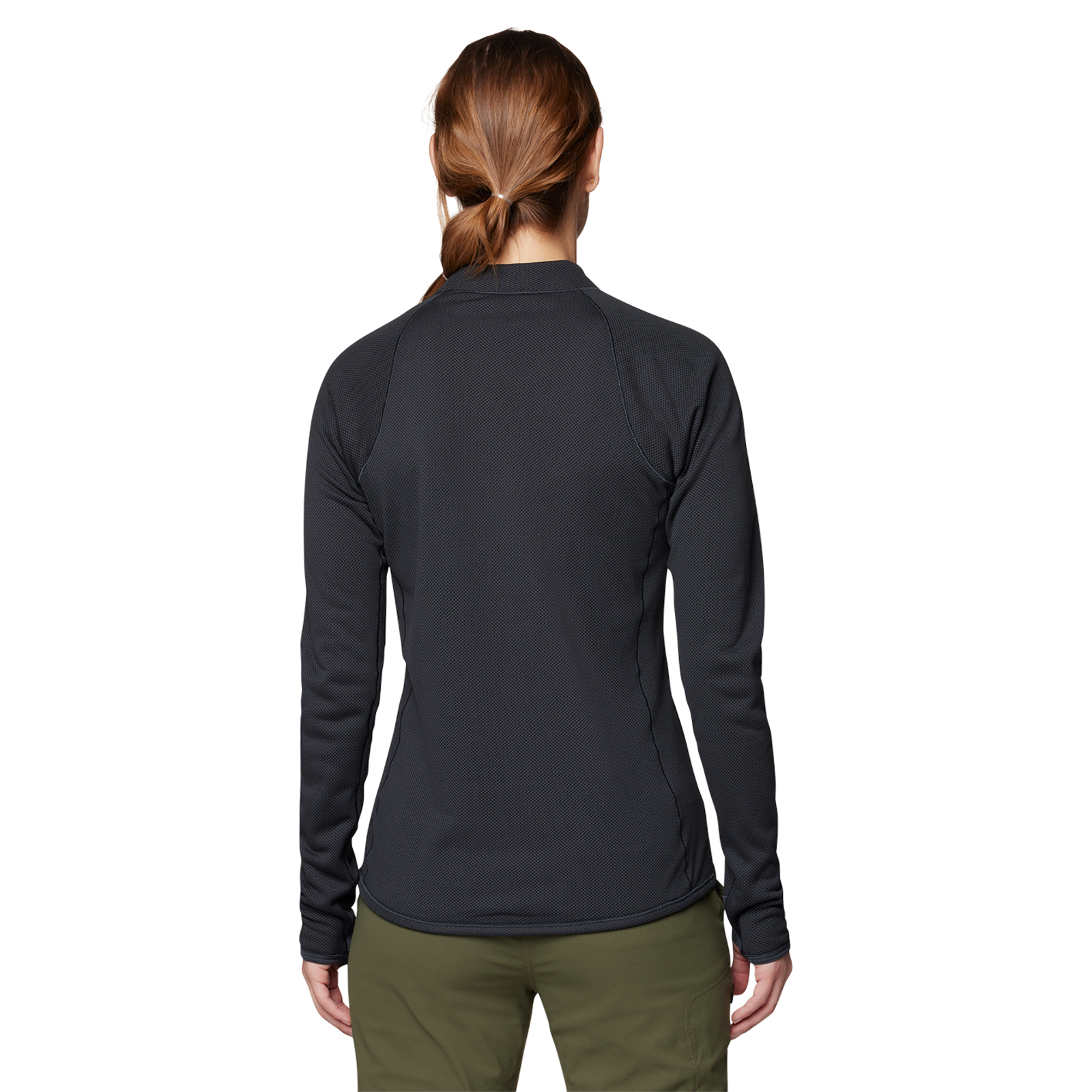 Mountain Hardwear W Airmesh™ Long Sleeve in SCHWARZ