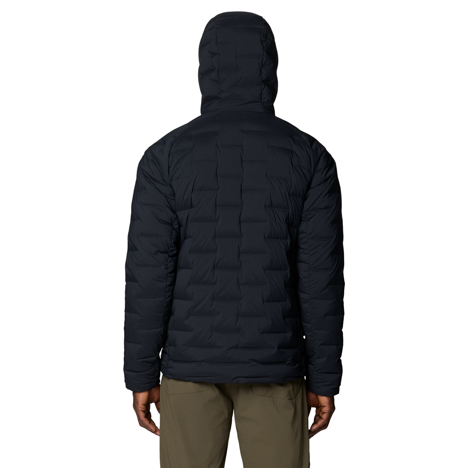 Mountain Hardwear M Stretchdown™ Hooded Jacket in SCHWARZ