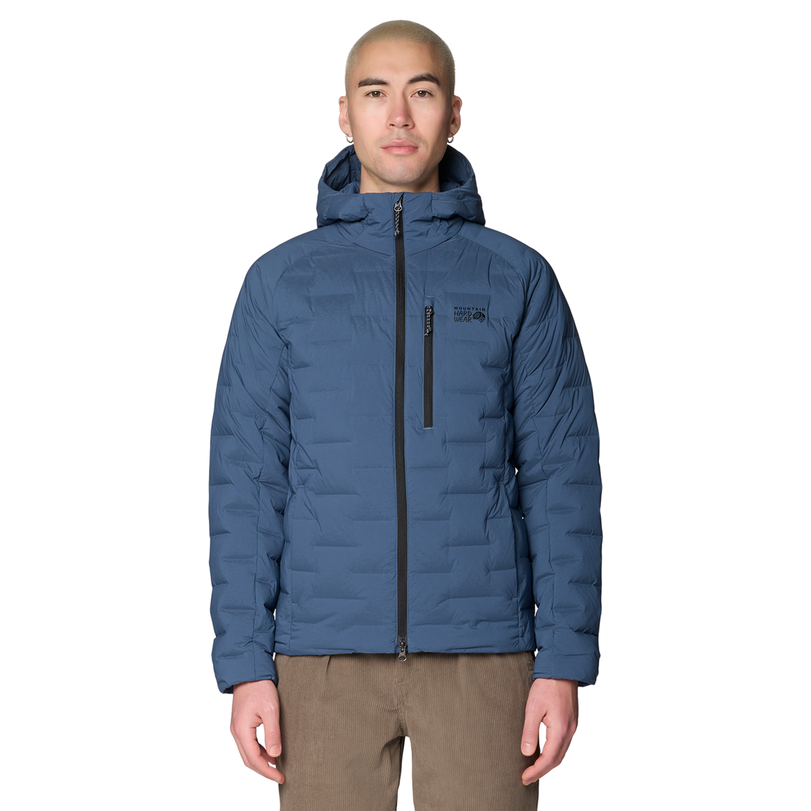 Mountain Hardwear M Stretchdown™ Hooded Jacket in BLAU