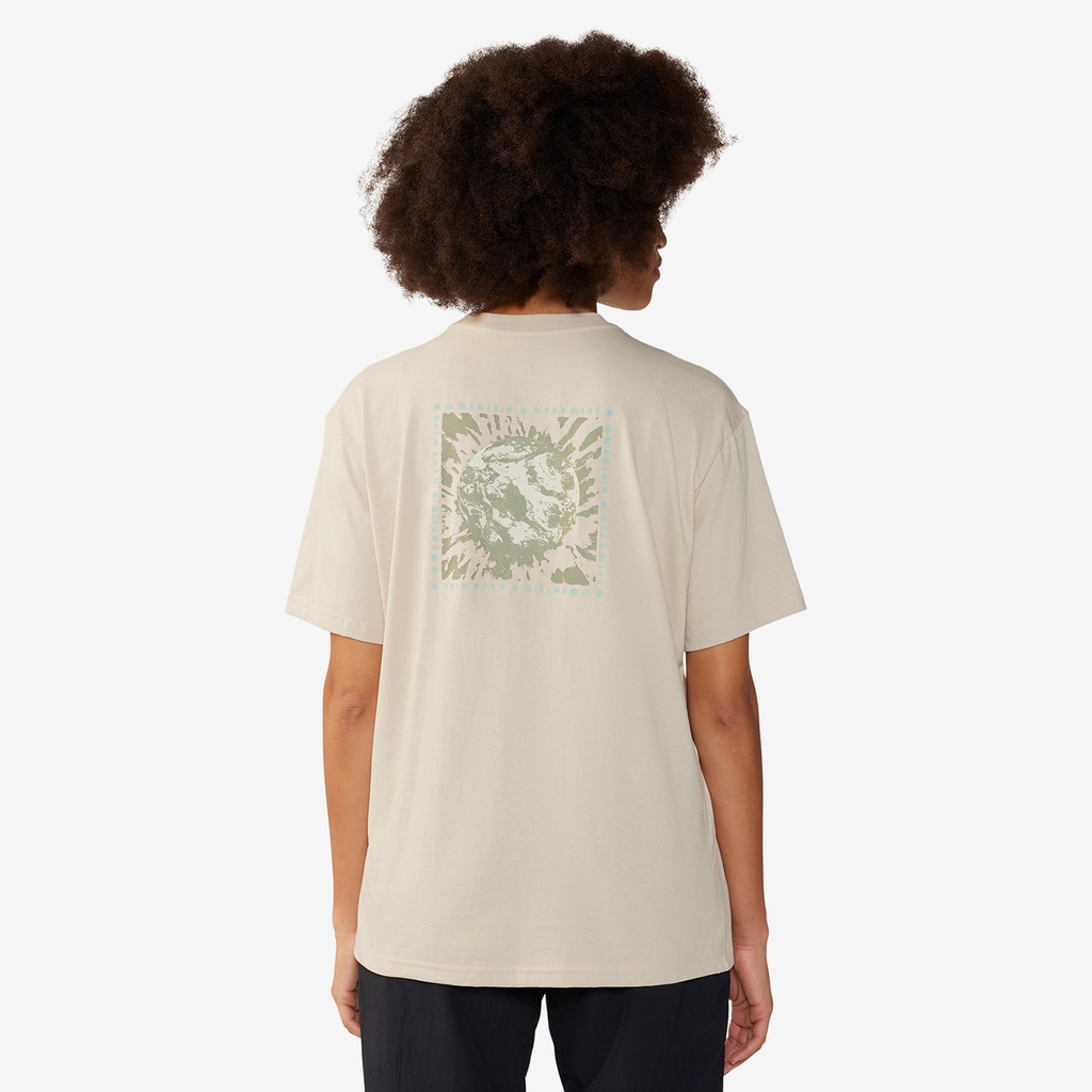 Mountain Hardwear W Tie Dye Earth™ Boxy Short Sleeve in BEIGE