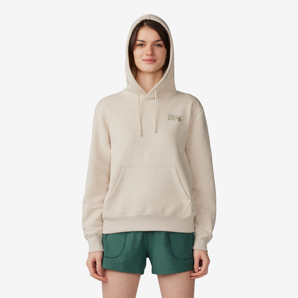 Mountain Hardwear W MHW Logo™ Pullover Hoody in BEIGE