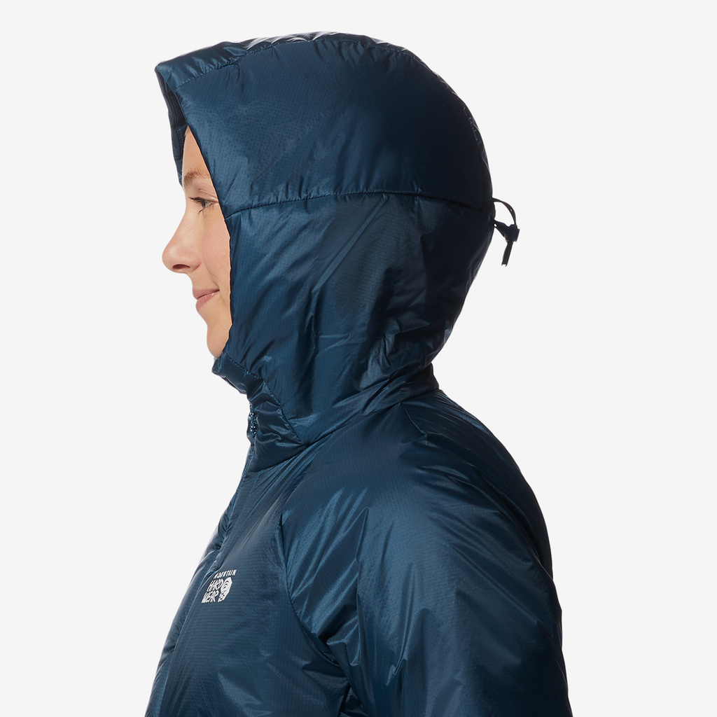 Mountain Hardwear W Compressor™ Hoody in BLAU