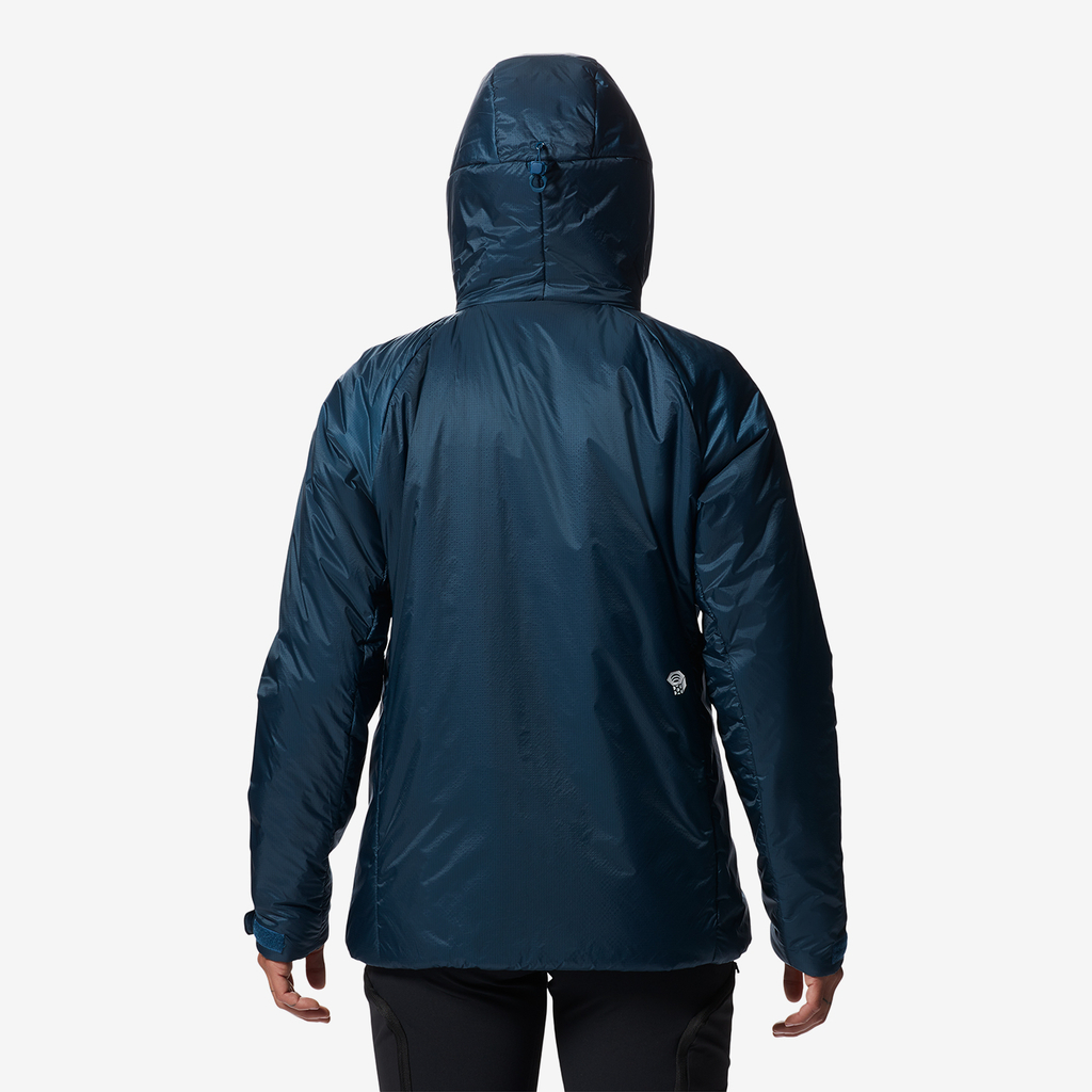 Mountain Hardwear W Compressor™ Hoody in BLAU