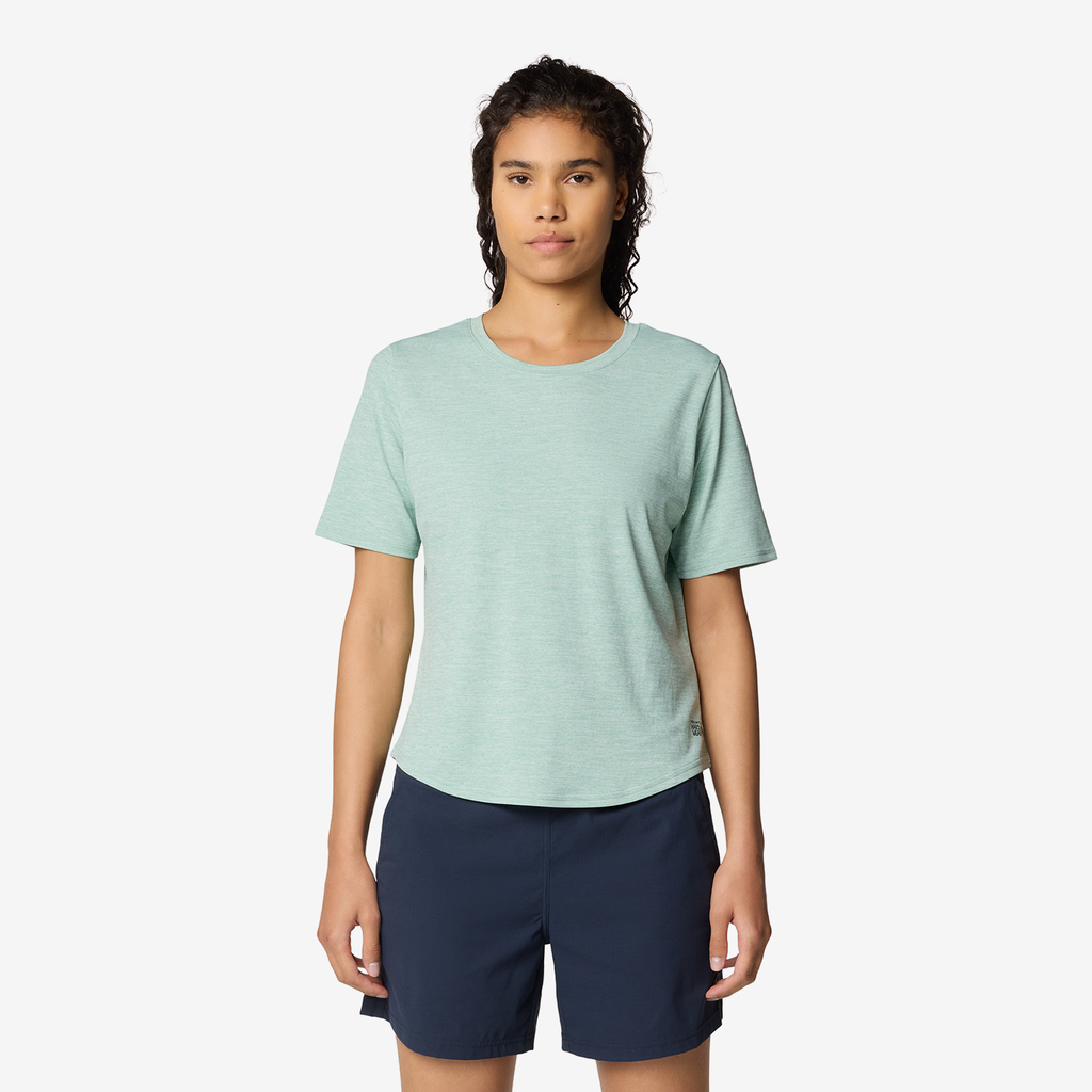 Mountain Hardwear W Sunblocker™ Short Sleeve in GRÜN
