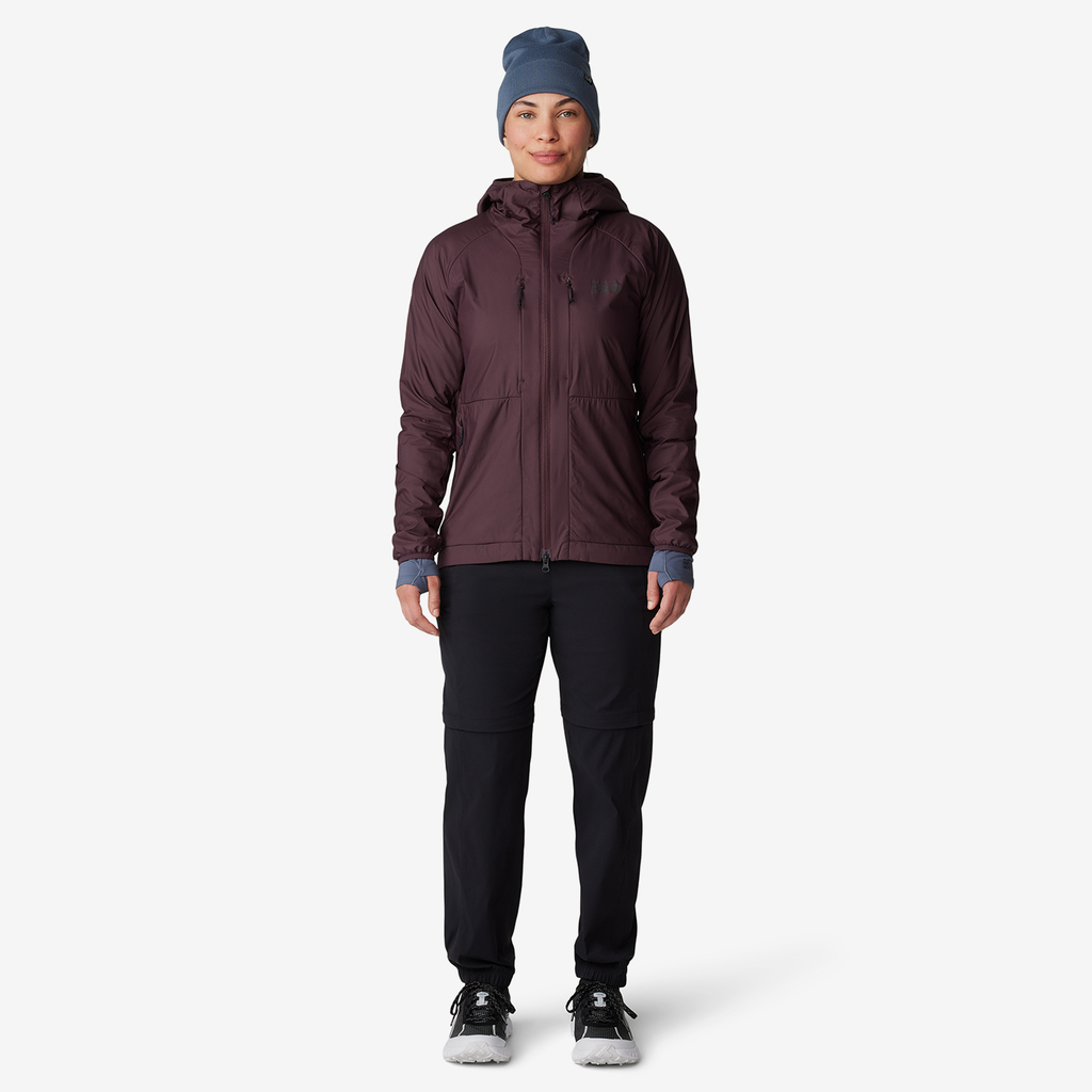 Mountain Hardwear W Kor AirShell™ Warm Hoody in VIOLETT