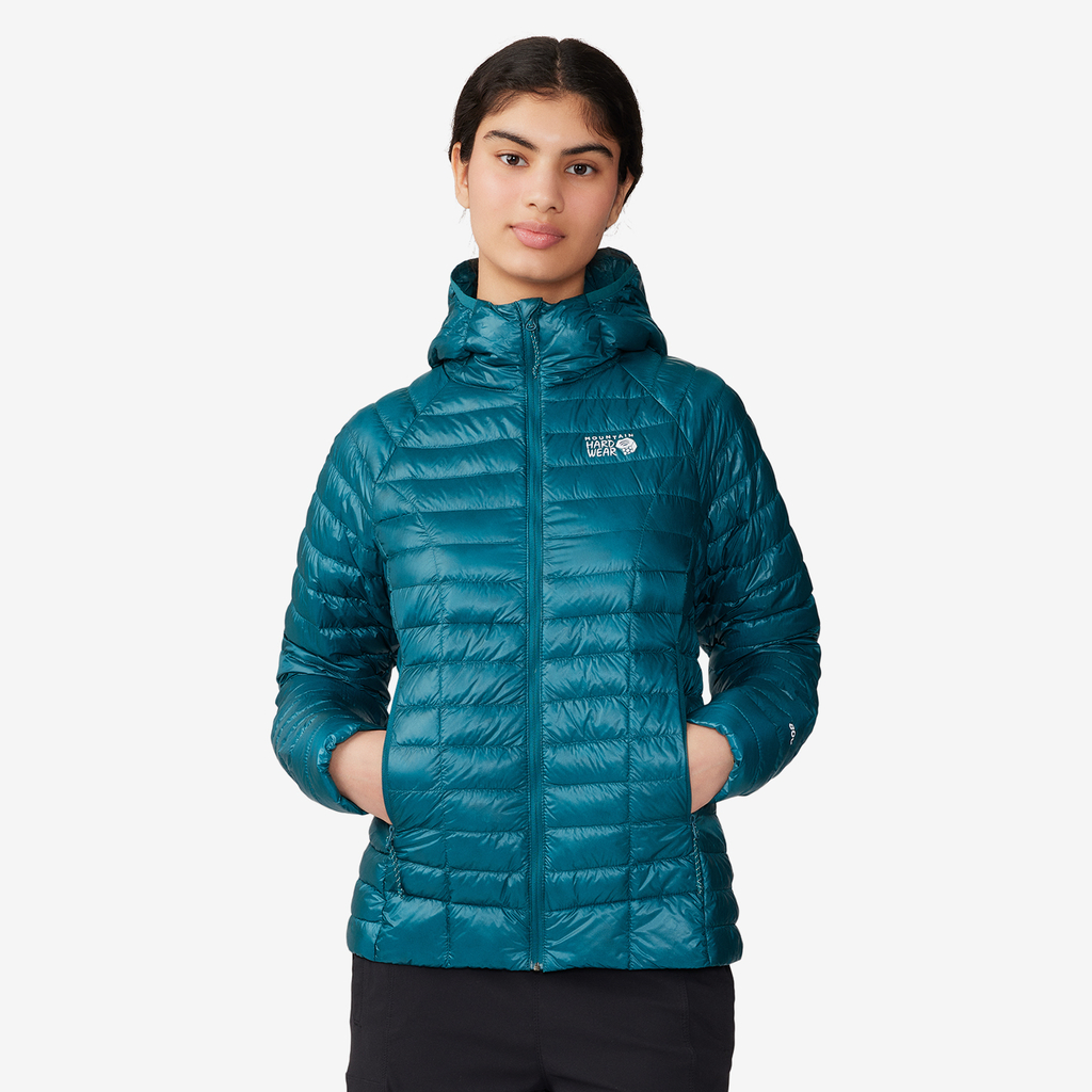 Mountain Hardwear W Ghost Whisperer/2 Hoody für Damen in BLAU