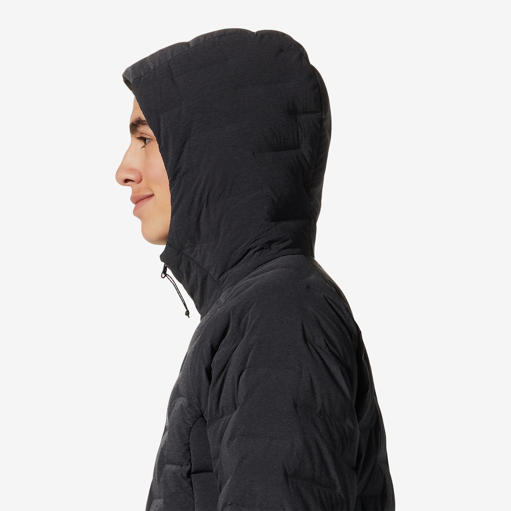 Mountain Hardwear M Stretchdown Hoody für Herren in SCHWARZ