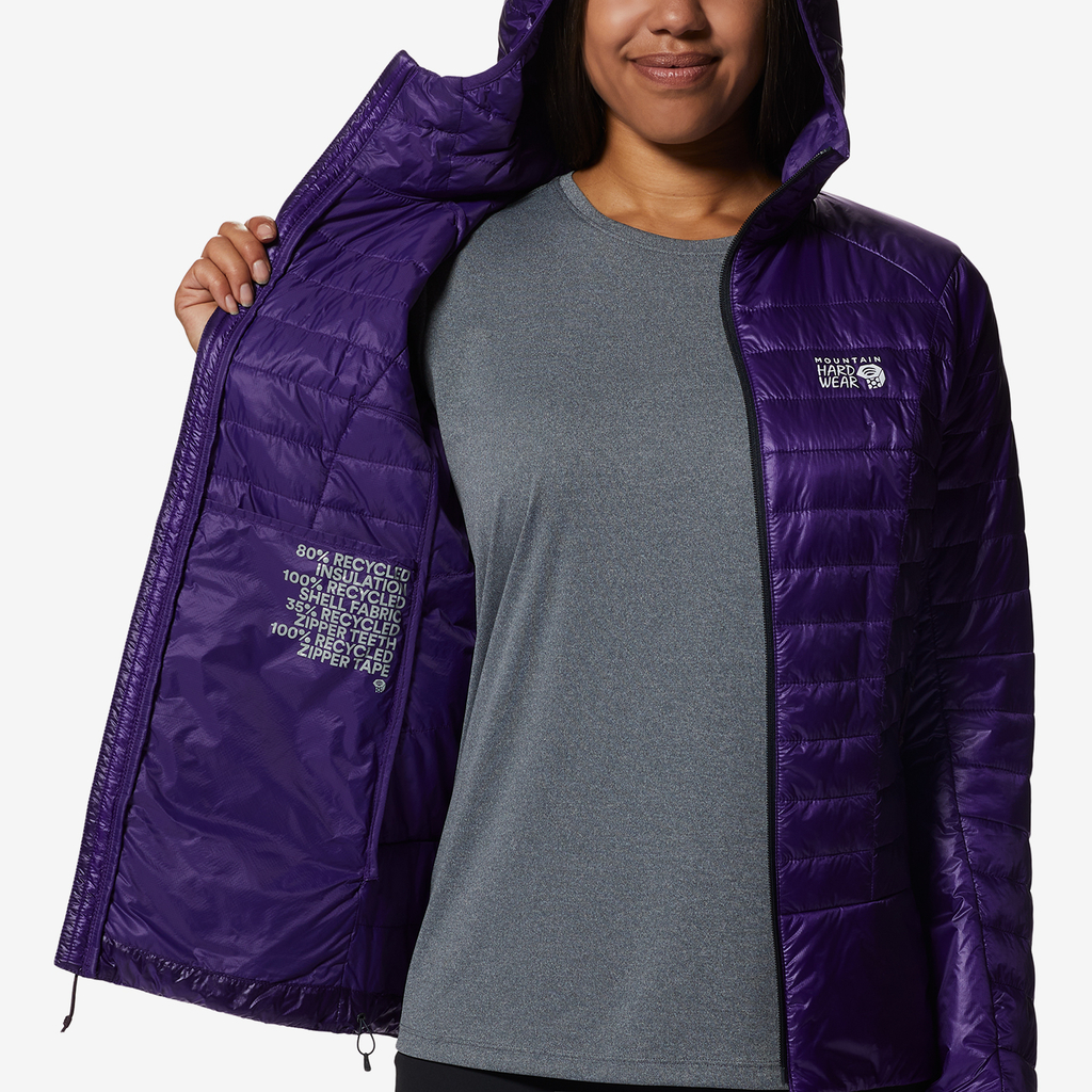 Mountain Hardwear W Ghost Shadow Hoody für Damen in VIOLETT