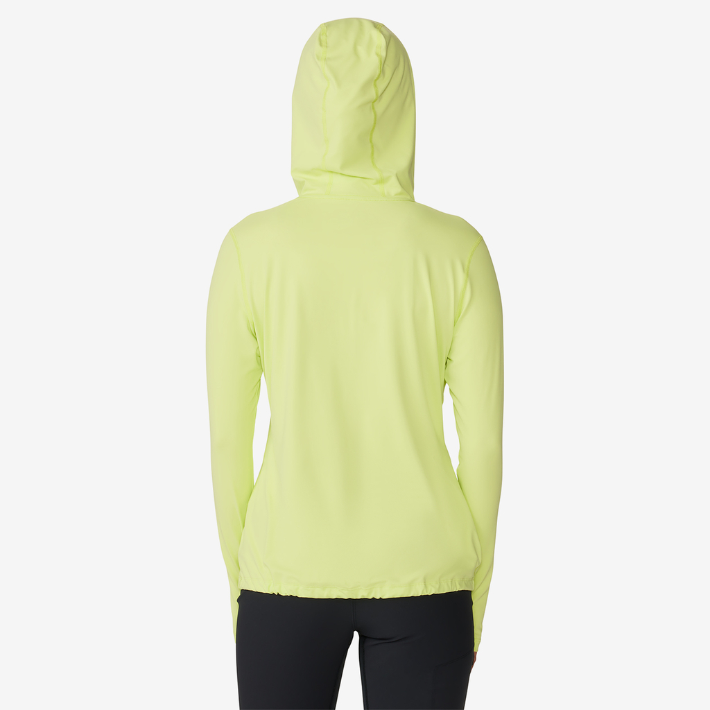 Mountain Hardwear W Crater Lake LS Funktionsshirt für Damen in GELB