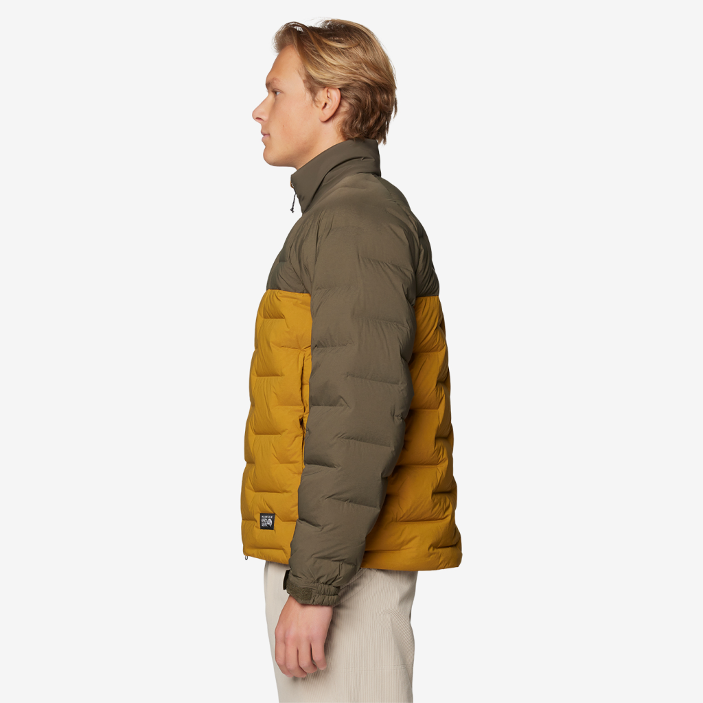 Mountain Hardwear M Stretchdown™ Big Baffle Jacket in GELB