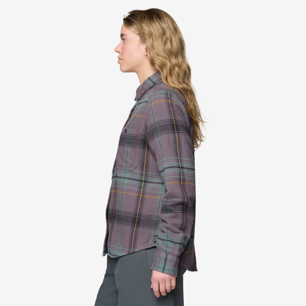 Mountain Hardwear W Plusher™ Long Sleeve Shirt in GRAU