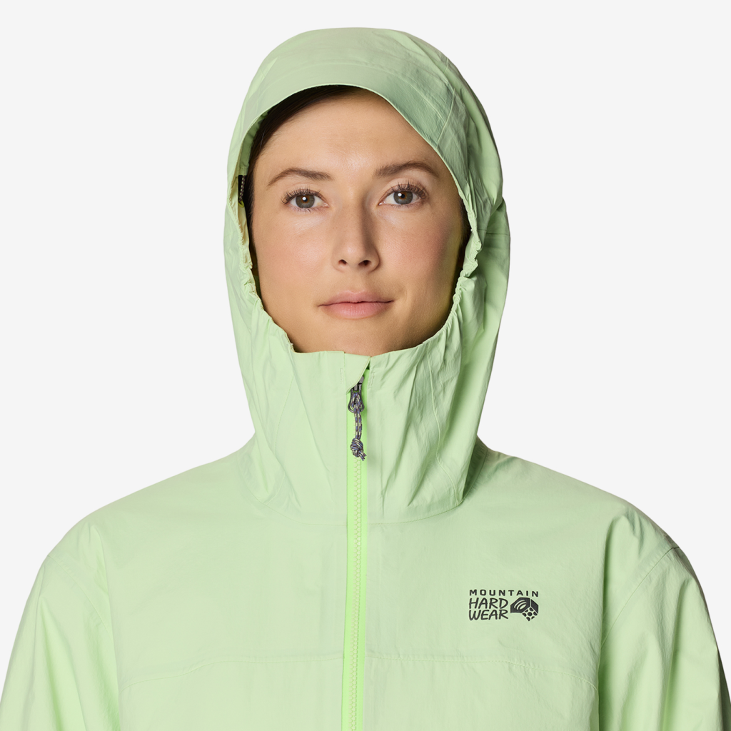 Mountain Hardwear W Cloud Cipher™ Hooded Jacket in GELB