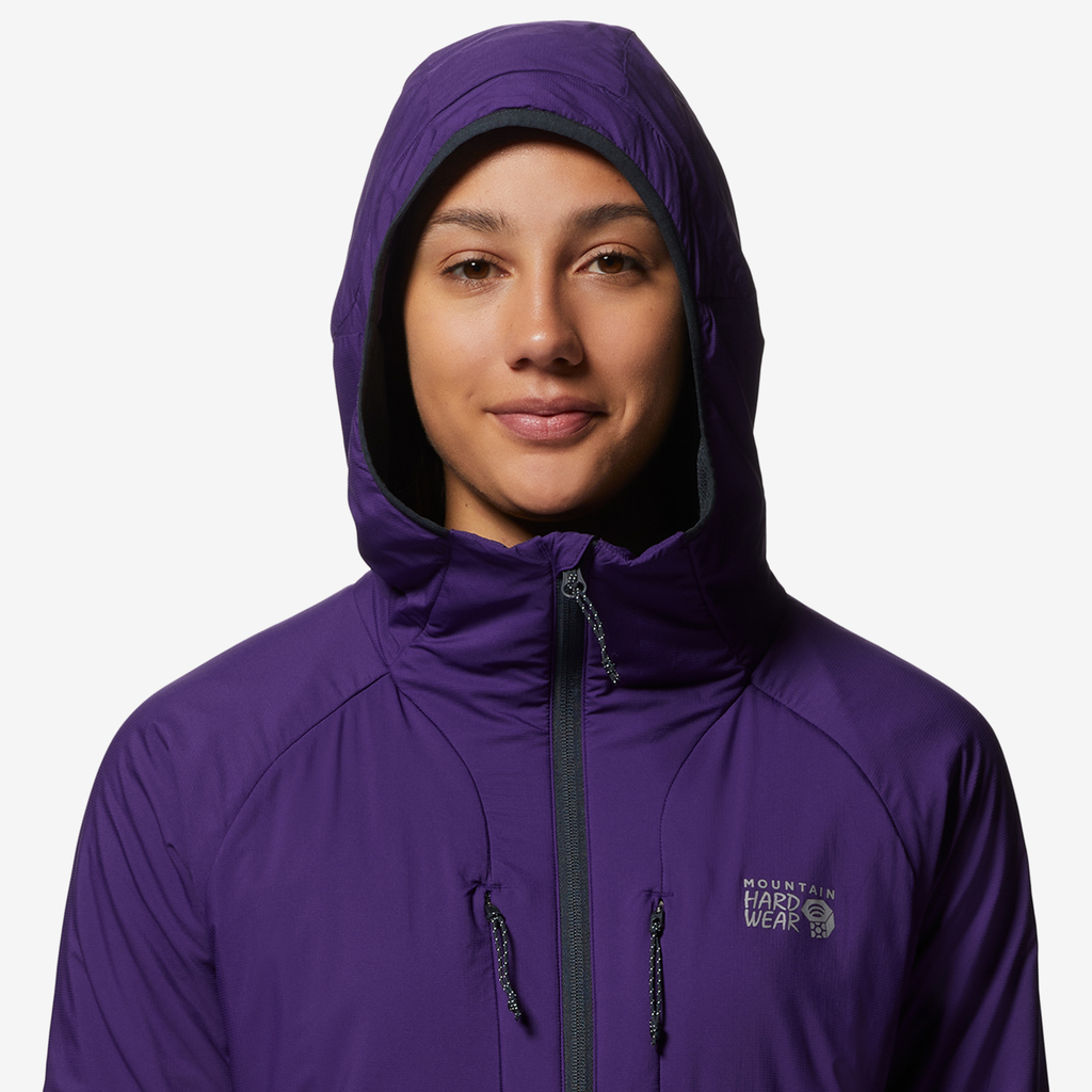 Mountain Hardwear W Kor AirShell Warm Outdoorjacke für Damen in VIOLETT