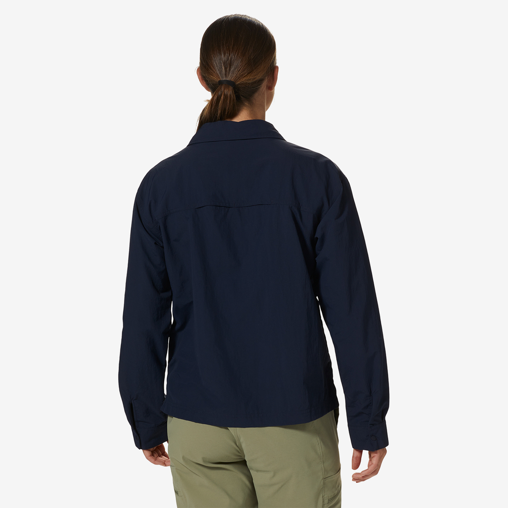 Mountain Hardwear W Stryder™ Long Sleeve Shirt in BLAU