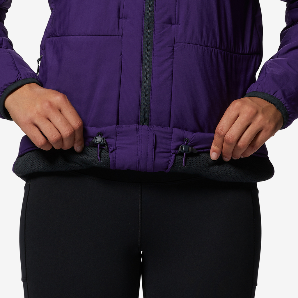 Mountain Hardwear W Kor AirShell Warm Outdoorjacke für Damen in VIOLETT