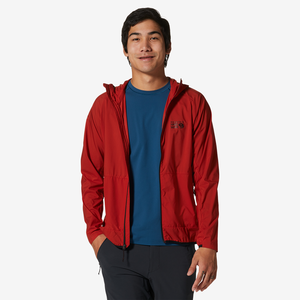 Mountain Hardwear M Kor AirShell Outdoorjacke für Herren in ROT