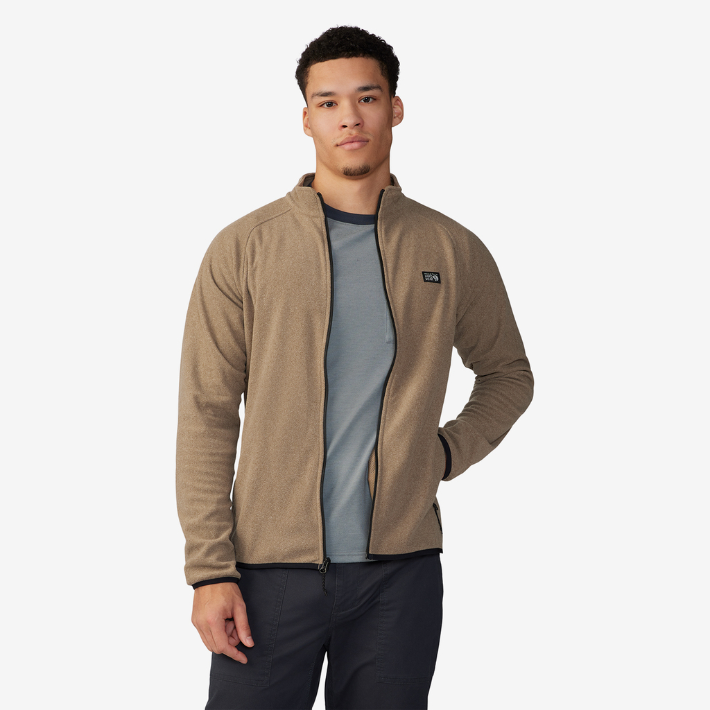 Mountain Hardwear M Microchill™ Full Zip Jacket in BRAUN