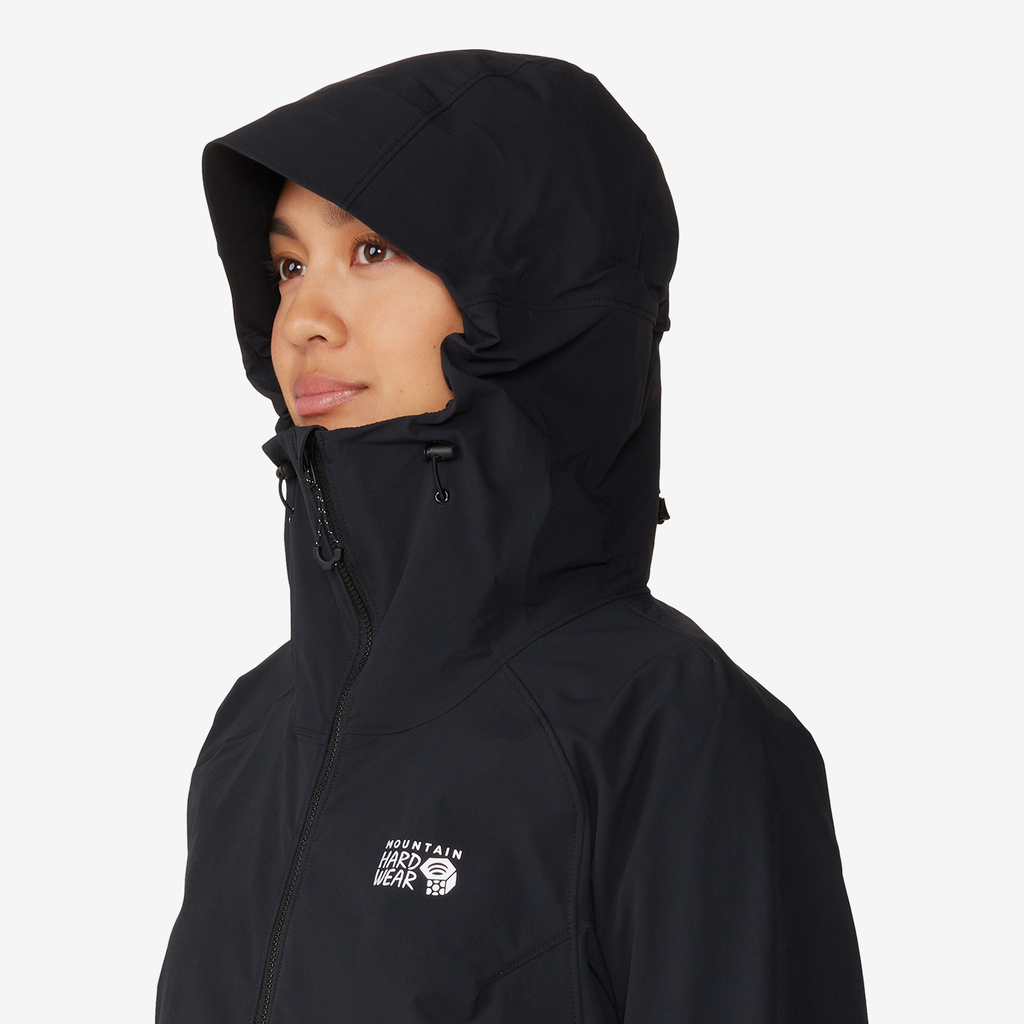 Mountain Hardwear W Chockstone™ Alpine LT Hooded Jacket in SCHWARZ