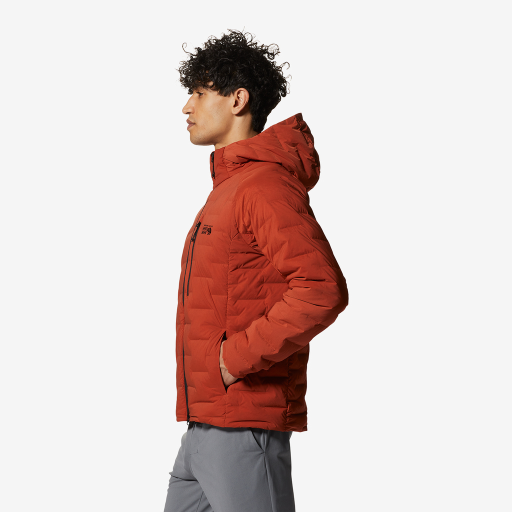 Mountain Hardwear M Stretchdown™ Hoody in ROT