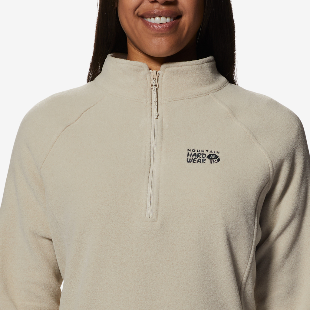 Mountain Hardwear W Polartec® Microfleece 1/4 Zip in BEIGE