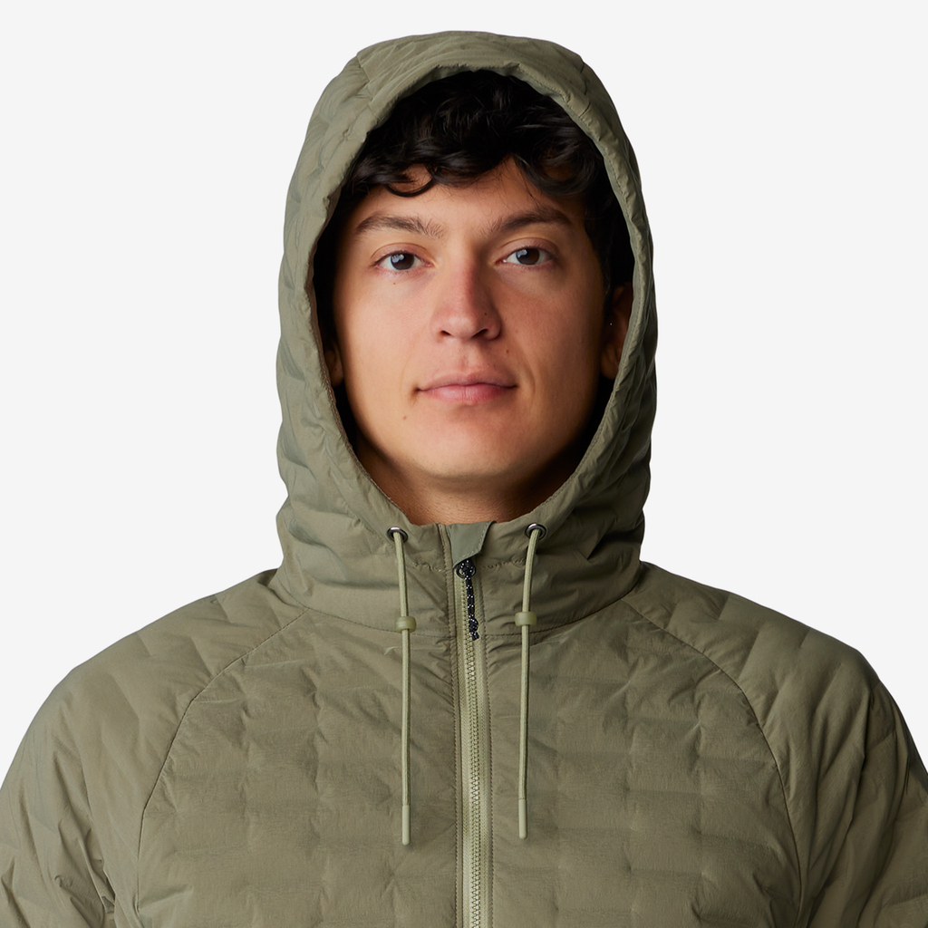 Mountain Hardwear M Stretchdown™ Light Full Zip Hoody in GRÜN