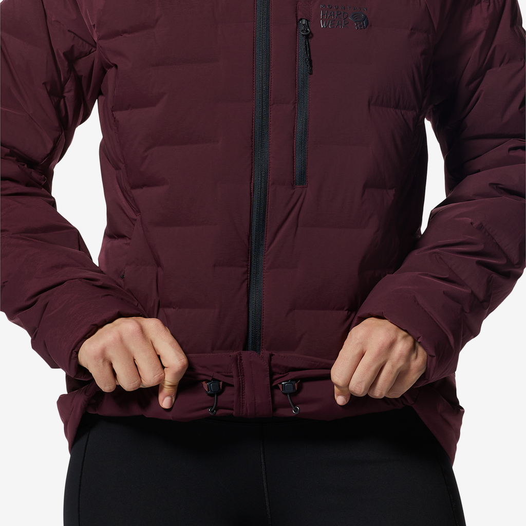 Mountain Hardwear W Stretchdown Hoody für Damen in VIOLETT