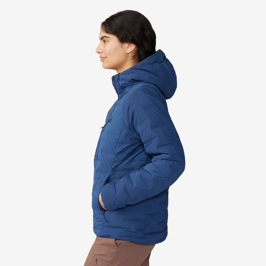 Mountain Hardwear W Stretchdown Hoody für Damen in BLAU