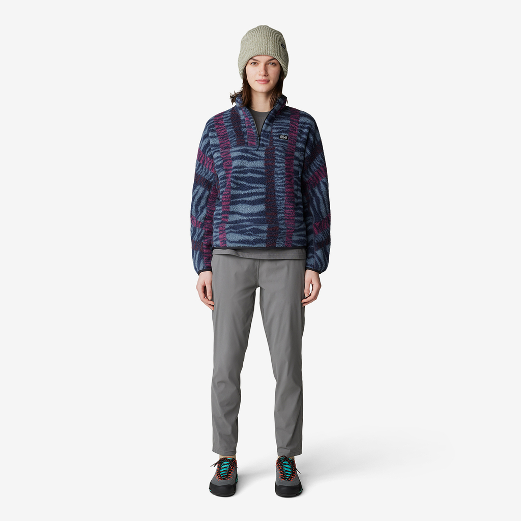 Mountain Hardwear W HiCamp™ Printed Pullover in BLAU