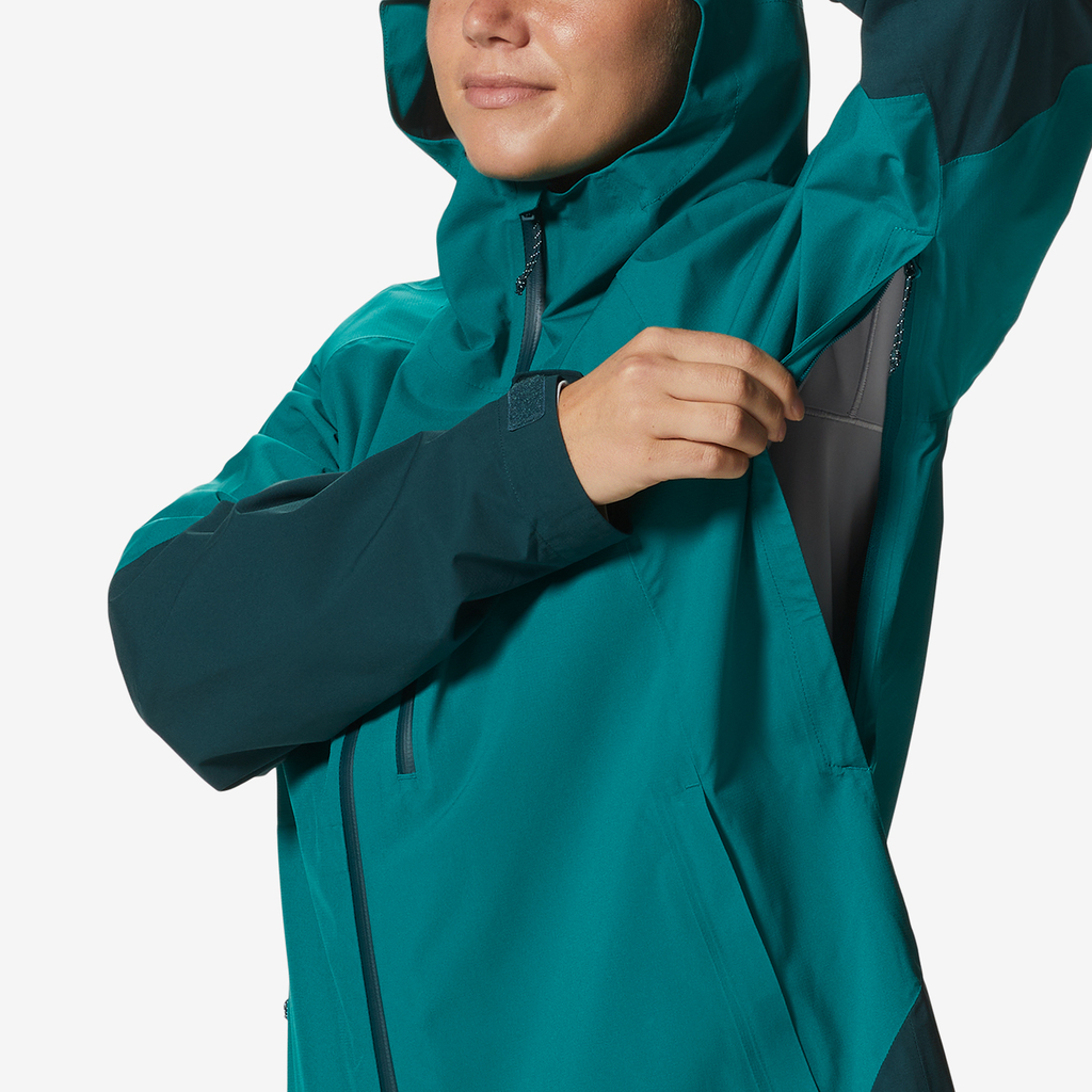 Mountain Hardwear W Stretch Ozonic™ Jacket in GRÜN