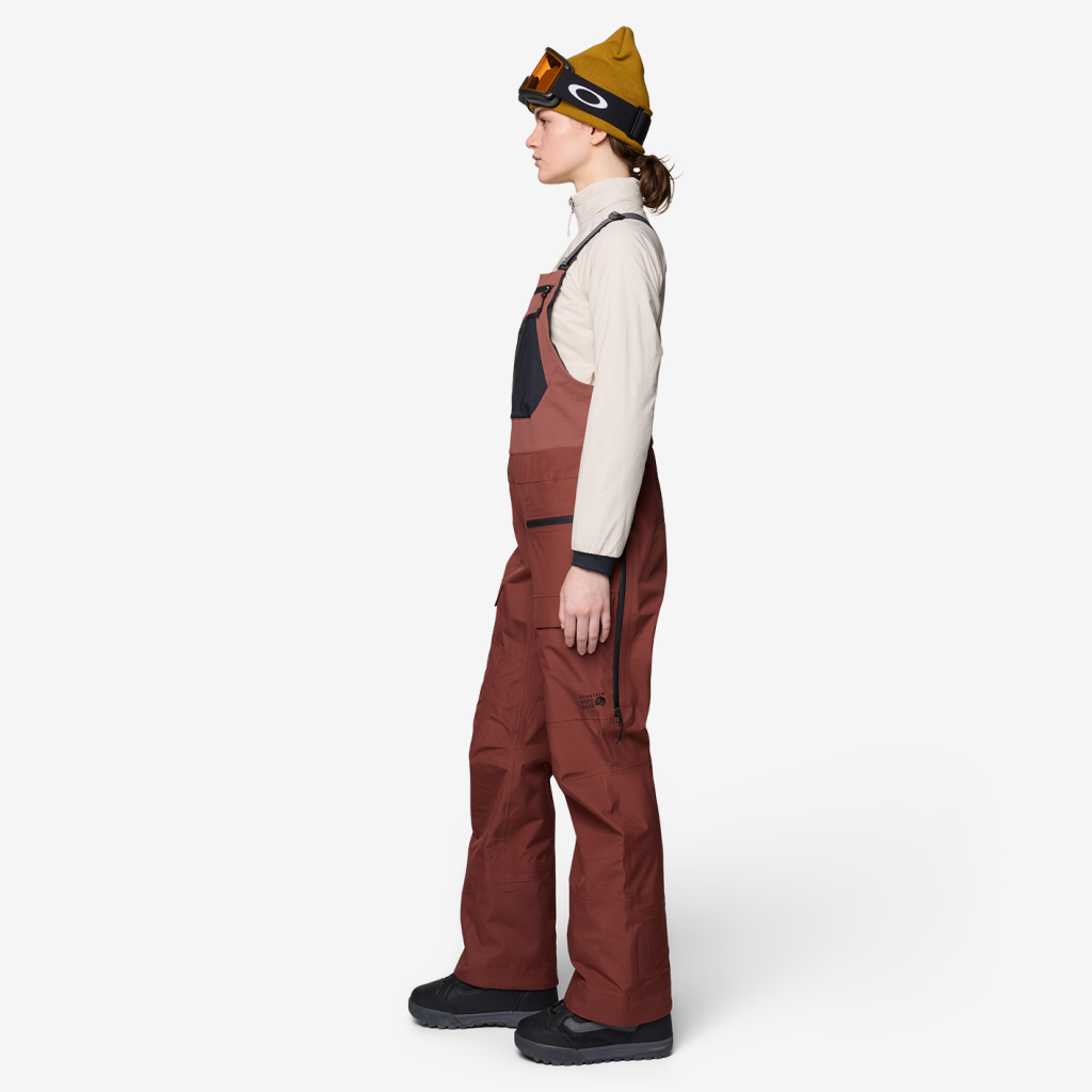 Mountain Hardwear W Boundary Ridge™ GORE-TEX Bib in BRAUN