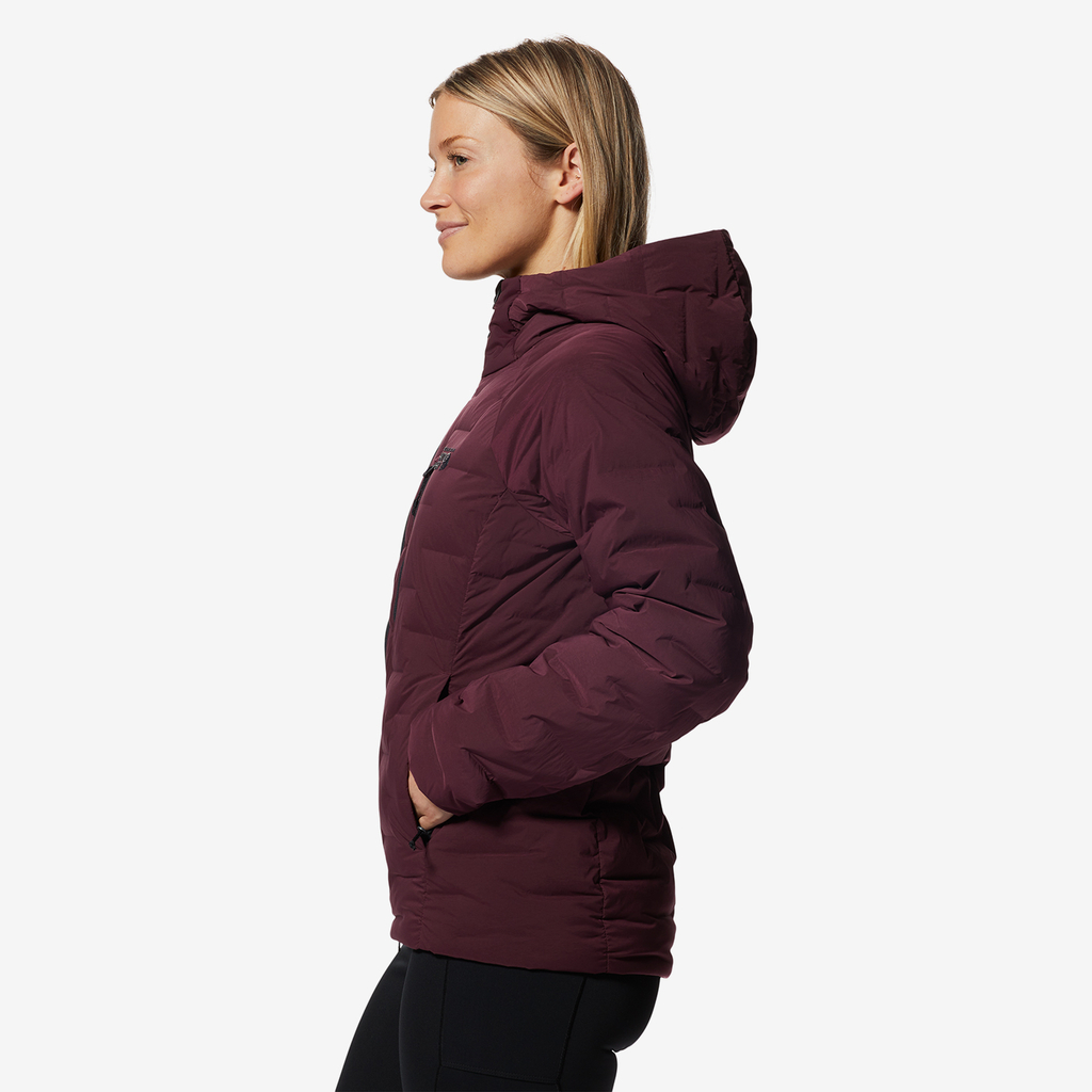 Mountain Hardwear W Stretchdown Hoody für Damen in VIOLETT