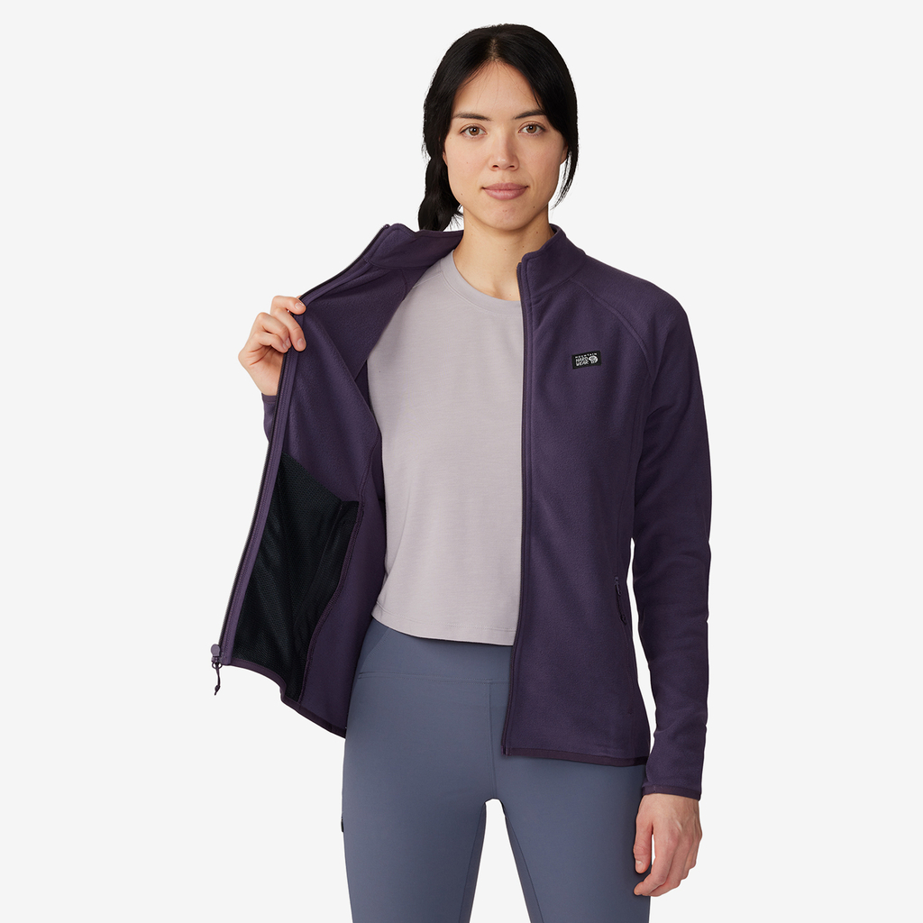 Mountain Hardwear W Microchill™ Full Zip Jacket in VIOLETT