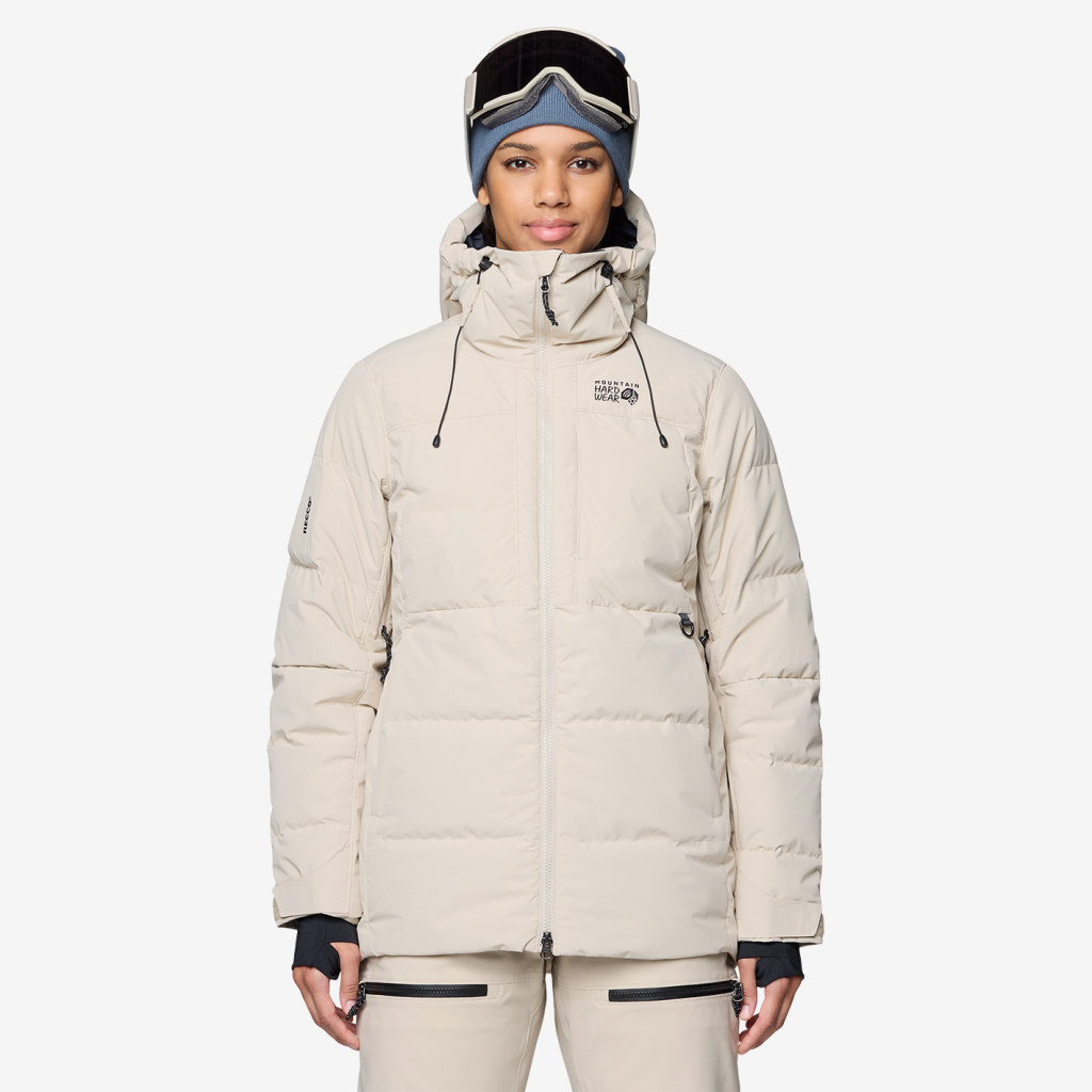 Mountain Hardwear W Powder Maven™ Down Jacket in BEIGE