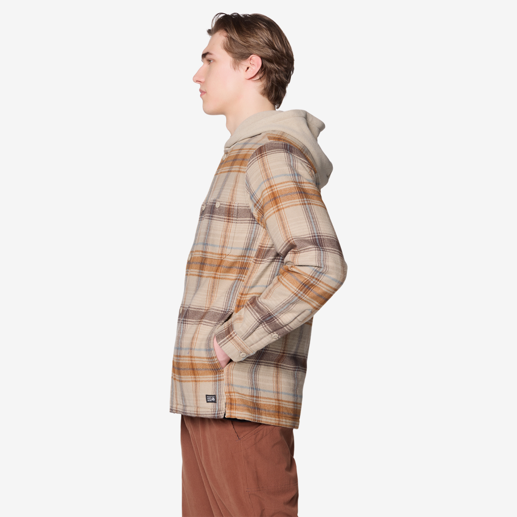 Mountain Hardwear M Plusher™ Microchill Lined Shirt in BEIGE